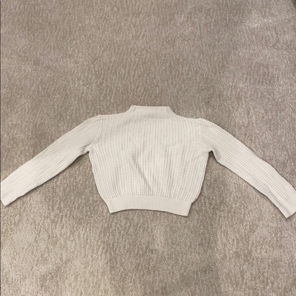 Theory cropped knitted sweater size S.